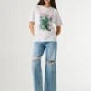 Camiseta con estampado artístico Camiseta con estampado artístico