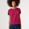 Camiseta con estampado artístico
