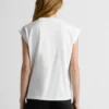 Camiseta con estampado artístico