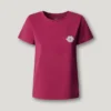 Camiseta con estampado artístico
