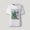 Camiseta con estampado artístico Camiseta con estampado artístico