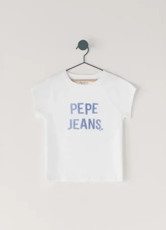 Camiseta con estampado del logotipo