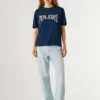 Camiseta con estampado del logotipo