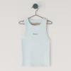 Camiseta con estampado del logotipo y cuello acanalado