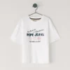 Camiseta con estampado gráfico y corte holgado