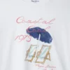 Camiseta con estampado gráfico y corte holgado