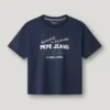 Camiseta con estampado gráfico y corte holgado