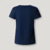 Camiseta con logo floral estampado