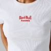 Camiseta con logotipo bordado y ribete Camiseta con logotipo bordado y ribete
