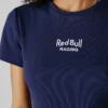 Camiseta con logotipo bordado y ribete