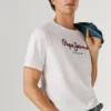 Camiseta con logotipo de corte regular Camiseta con logotipo de corte regular