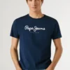 Camiseta con logotipo de corte regular Camiseta con logotipo de corte regular