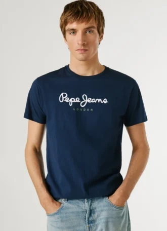 camiseta con logotipo de corte regular 1 2 330x456 - Camiseta con logotipo de corte regular