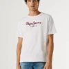 Camiseta con logotipo de corte regular Camiseta con logotipo de corte regular