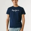 Camiseta con logotipo de corte regular Camiseta con logotipo de corte regular