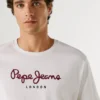 Camiseta con logotipo de corte regular Camiseta con logotipo de corte regular