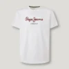Camiseta con logotipo de corte regular Camiseta con logotipo de corte regular