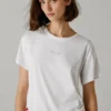 Camiseta con logotipo de strass Camiseta con logotipo de strass