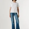 Camiseta con logotipo de strass Camiseta con logotipo de strass