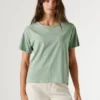 Camiseta con logotipo de strass Camiseta con logotipo de strass