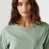 Camiseta con logotipo de strass Camiseta con logotipo de strass