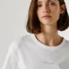 Camiseta con logotipo de strass Camiseta con logotipo de strass