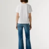 Camiseta con logotipo de strass Camiseta con logotipo de strass