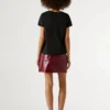 Camiseta con logotipo de strass Camiseta con logotipo de strass