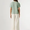 Camiseta con logotipo de strass Camiseta con logotipo de strass