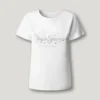 Camiseta con logotipo de strass Camiseta con logotipo de strass