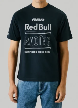 Camiseta con logotipo grande estampado