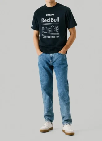 Camiseta con logotipo grande estampado