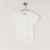 Camiseta de canalé con botones Camiseta de canalé con botones