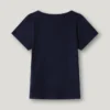 Camiseta de canalé con botones