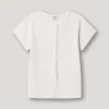 Camiseta de canalé con botones Camiseta de canalé con botones
