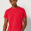 Camiseta de corte ajustado con estampado de logotipo
