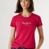 Camiseta de corte ajustado con estampado de logotipo Camiseta de corte ajustado con estampado de logotipo