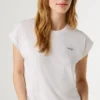 Camiseta de corte ajustado con estampado de logotipo Camiseta de corte ajustado con estampado de logotipo