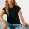 Camiseta de corte ajustado con estampado de logotipo Camiseta de corte ajustado con estampado de logotipo