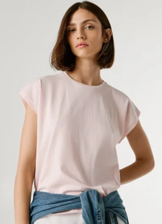 Camiseta de corte ajustado con estampado de logotipo