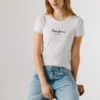 Camiseta de corte ajustado con estampado de logotipo Camiseta de corte ajustado con estampado de logotipo