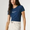 Camiseta de corte ajustado con estampado de logotipo Camiseta de corte ajustado con estampado de logotipo