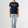 Camiseta de corte ajustado con estampado de logotipo