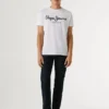 Camiseta de corte ajustado con estampado de logotipo