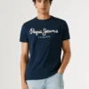 Camiseta de corte ajustado con estampado de logotipo