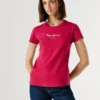 Camiseta de corte ajustado con estampado de logotipo Camiseta de corte ajustado con estampado de logotipo