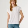 Camiseta de corte ajustado con estampado de logotipo Camiseta de corte ajustado con estampado de logotipo