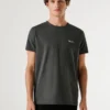 Camiseta de corte ajustado con estampado de logotipo
