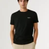Camiseta de corte ajustado con estampado de logotipo Camiseta de corte ajustado con estampado de logotipo