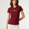 Camiseta de corte ajustado con estampado de logotipo Camiseta de corte ajustado con estampado de logotipo